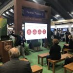 The CEO of Motive Power giving a presentation.